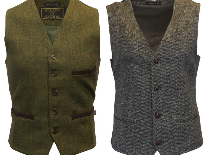 Traditional tweed waistcoats from Equestrian Co.