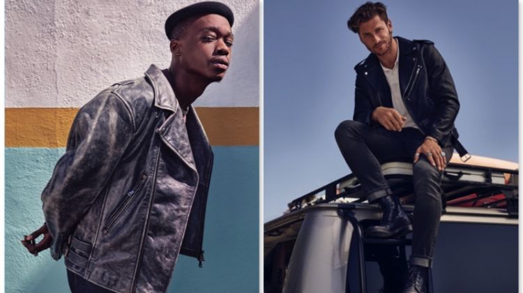 7 For All Mankind enlists Ashton Sanders and Philippe LeBlond as the stars of its fall-winter 2018 men's campaign.