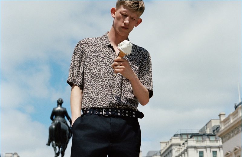 West of Eden: Connor Newall & Sasha Trautvein Star in AllSaints Fall ’18 Campaign