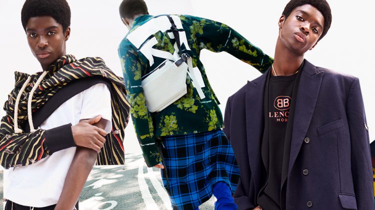 Alton Mason Rocks Key New Styles for Farfetch