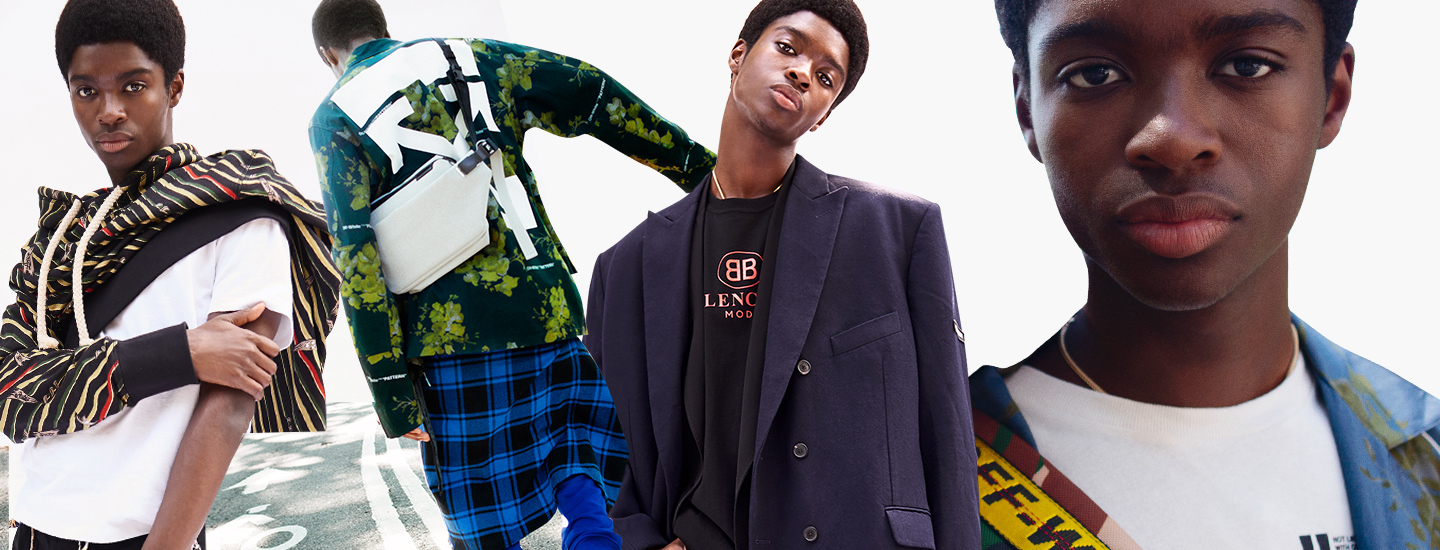 Alton Mason Rocks Key New Styles for Farfetch