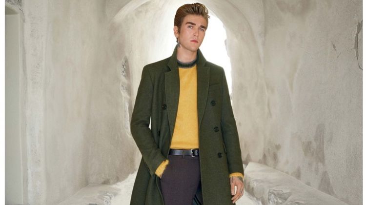 Gabriel-Kane Day-Lewis Travels to Santorini for Americana Manhasset Fall ’18 Fashion Book