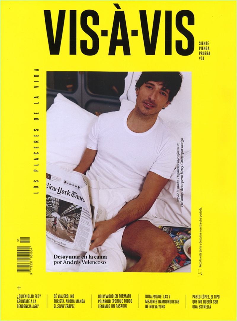 Andres Velencoso Spends a Day with Vis-À-Vis