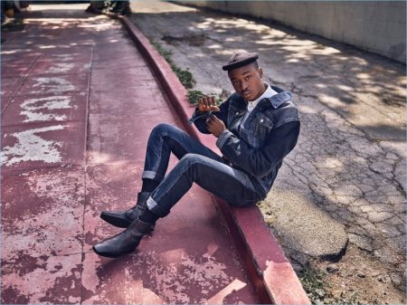 Ashton Sanders 7 For All Mankind Fall Winter 2018 Campaign 009