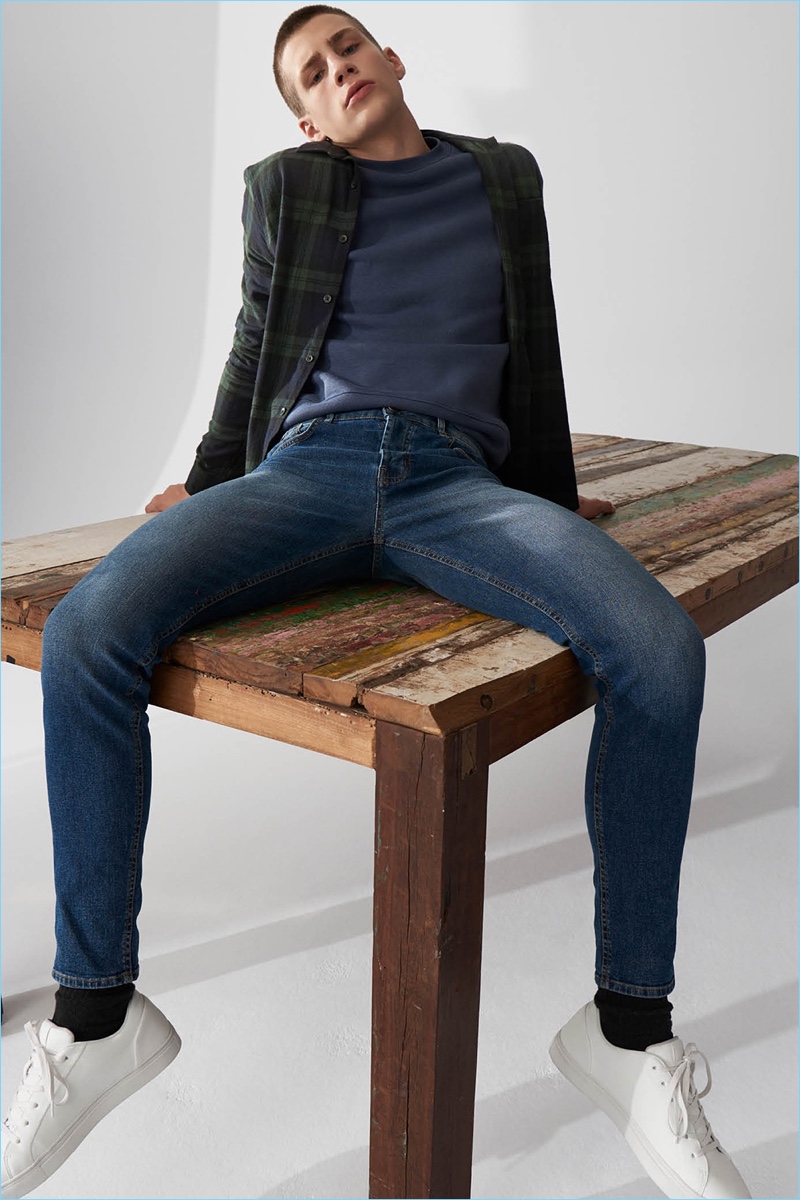 Augusta Alexander models denim essentials for Primark.