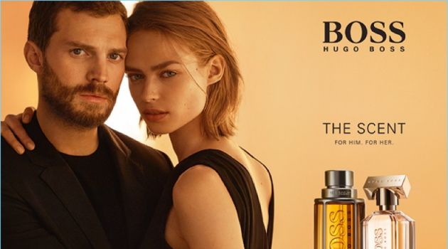 Jamie Dornan Fronts BOSS Hugo Boss The Scent for Him Fragrance Campaign BOSS Hugo Boss enlists Jamie Dornan and Birgit Kos as the faces of its fragrance The Scent.