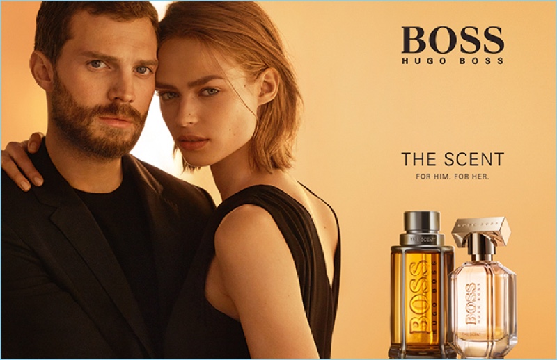 BOSS Hugo Boss enlists Jamie Dornan and Birgit Kos as the faces of its fragrance The Scent. 