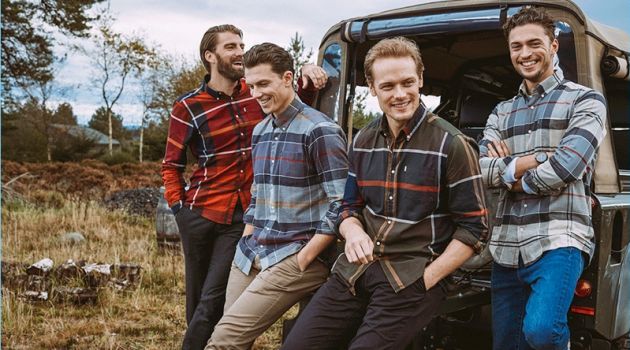 barbour sam heughan collection