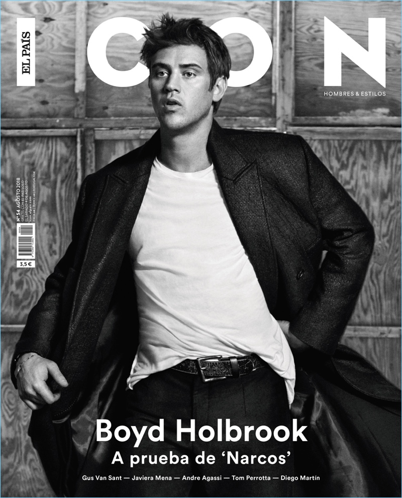 Boyd Holbrook covers the August 2018 issue of Icon El País. » Boyd Holbrook Covers Icon El País, Embraces Western-Inspired Style Boyd Holbrook covers the August 2018 issue of Icon El País.