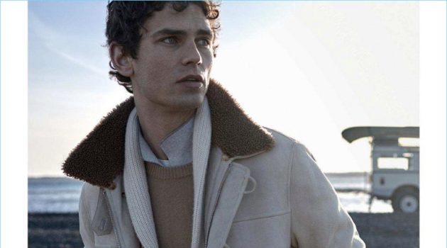 Arthur Gosse & Arnaud Lemaire Venture Outdoors for Brunello Cucinelli Fall '18 Campaign Arthur Gosse stars in Brunello Cucinelli's fall-winter 2018 campaign.