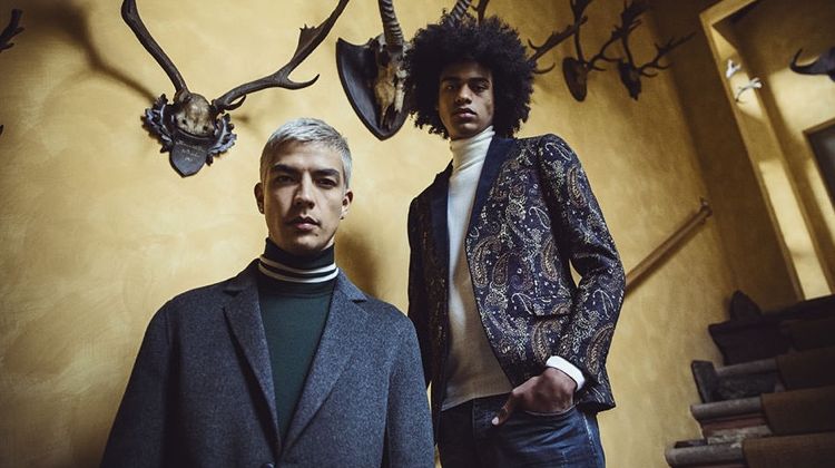 Iago Faria & Yorgary Martinez Front David Naman Fall ’18 Campaign