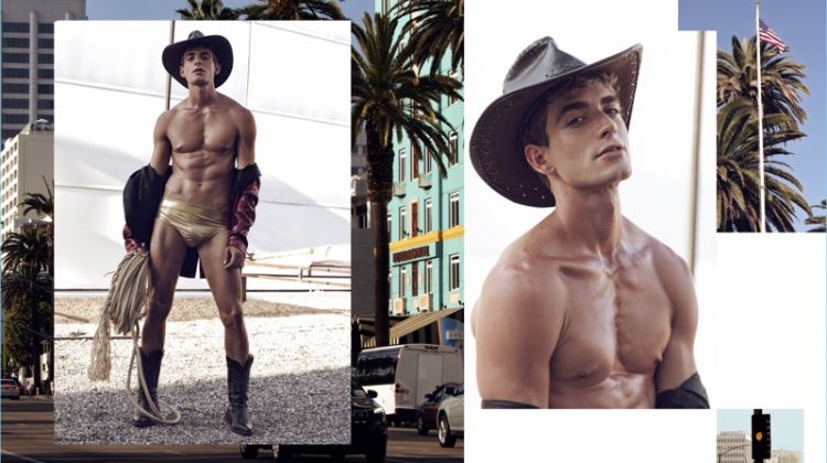 Eric Fraga Channels His Inner Pinup for New Shoot