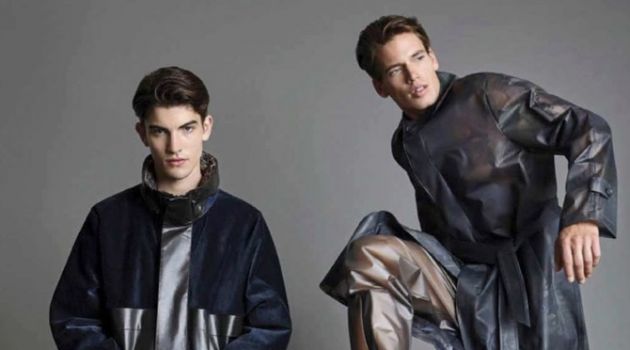 En La Terminal: Mark Cox & Cal Fernie Rock Fendi for GQ México En La Terminal: Mark Cox & Cal Fernie Rock Fendi for GQ México