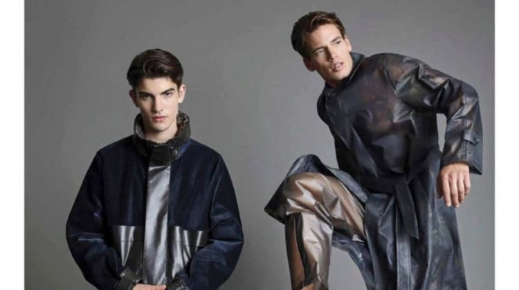 En La Terminal: Mark Cox & Cal Fernie Rock Fendi for GQ México