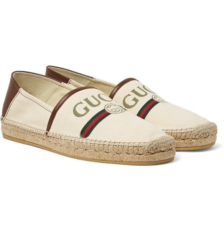 Gucci - Alejandro Collapsible-Heel Logo 