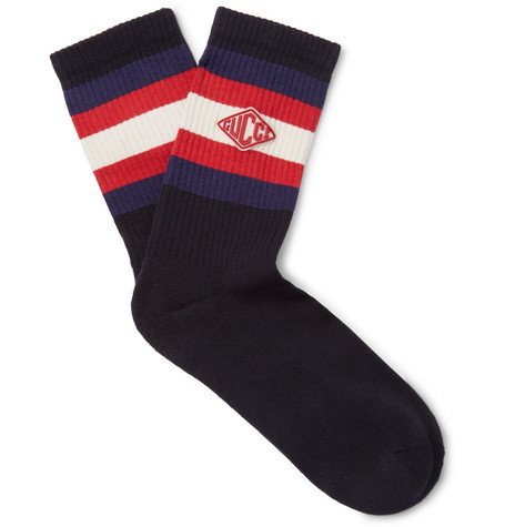 navy gucci socks