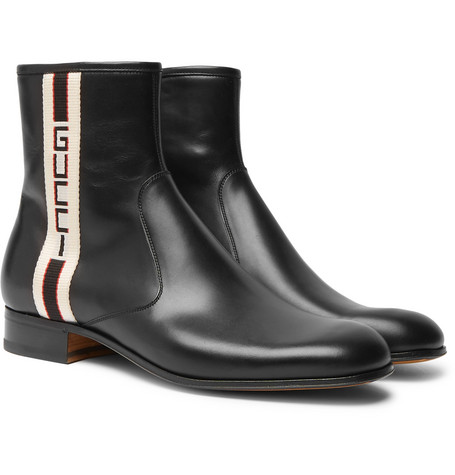 mens black gucci boots