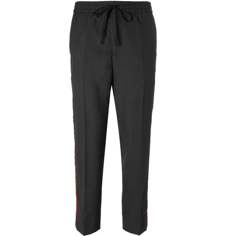 cropped tapered pants mens