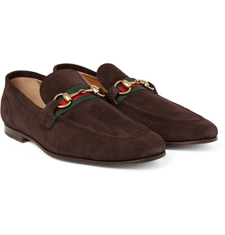 brown suede loafers - zetaphi 