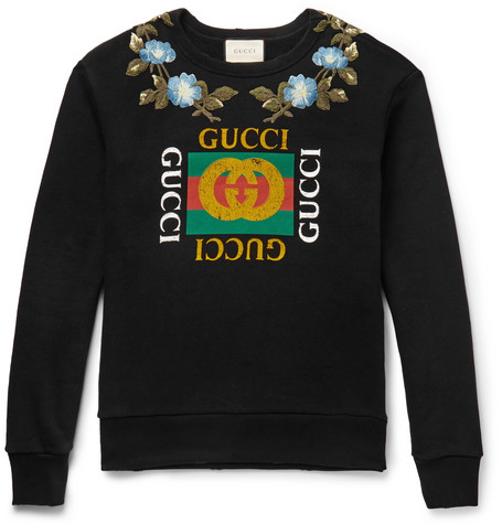 gucci sweatshirt black
