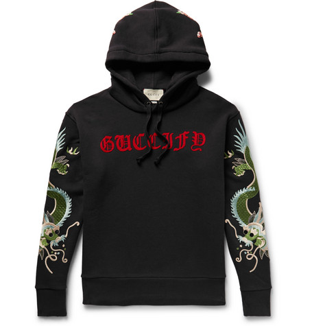 gucci hoodie embroidered