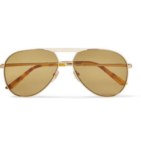 gucci sunglasses men gold