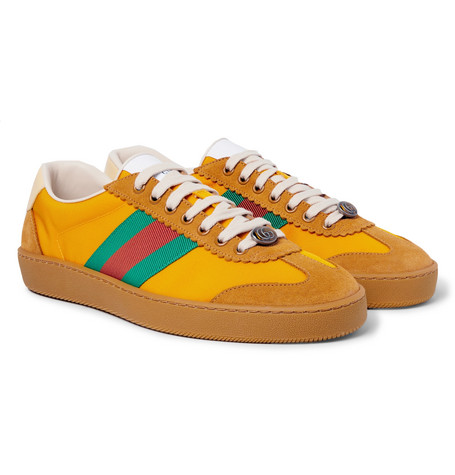 gucci sneakers yellow