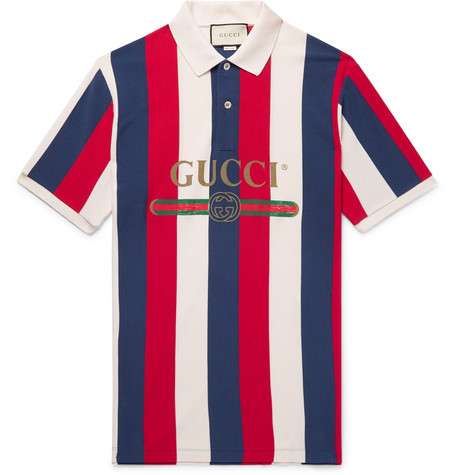 gucci logo polo shirt