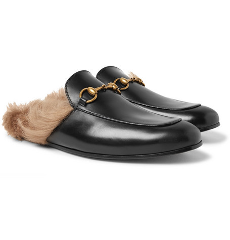 gucci backless loafers mens