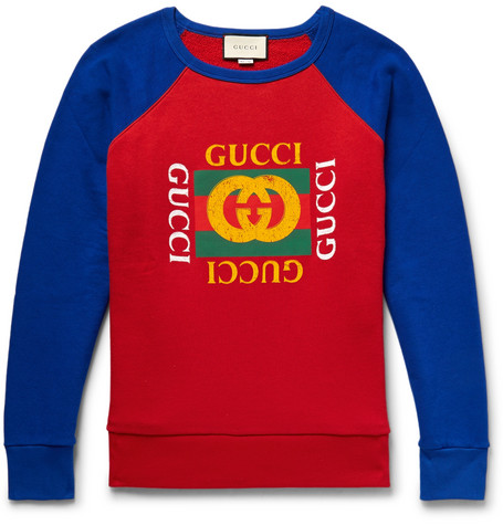 gucci sweatshirt red