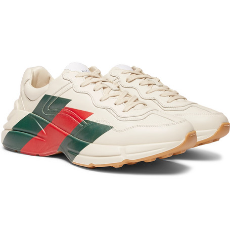 men's gucci rhyton fashion sneakers