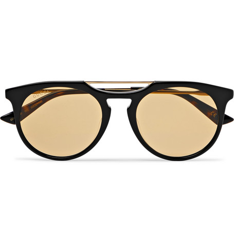 mens round gucci sunglasses