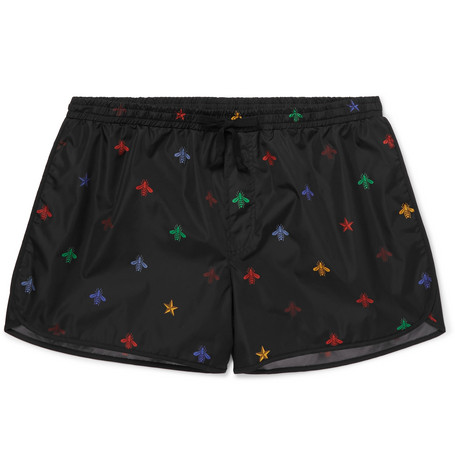 mens gucci swimshorts