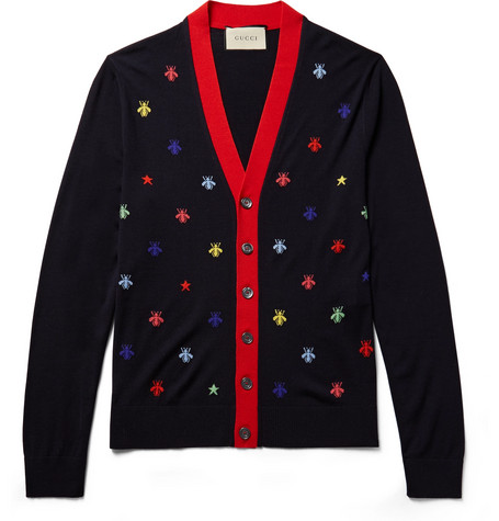 gucci wool cardigan