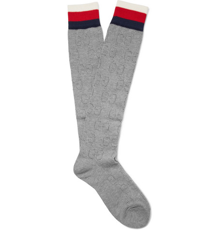 gucci jacquard socks