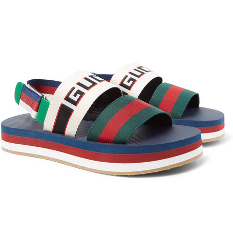 gucci rubber shoes for men