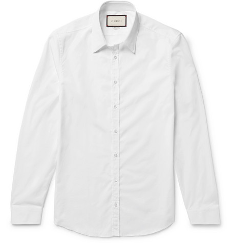 gucci slim fit shirts