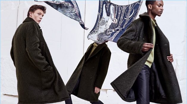 Play It Like Hermès: Finnlay Davis, Anders Hayward & Oliver Kumbi Star in Fall '18 Campaign Finnlay Davis, Anders Hayward, and Oliver Kumbi star in Hermès' fall-winter 2018 men's campaign.
