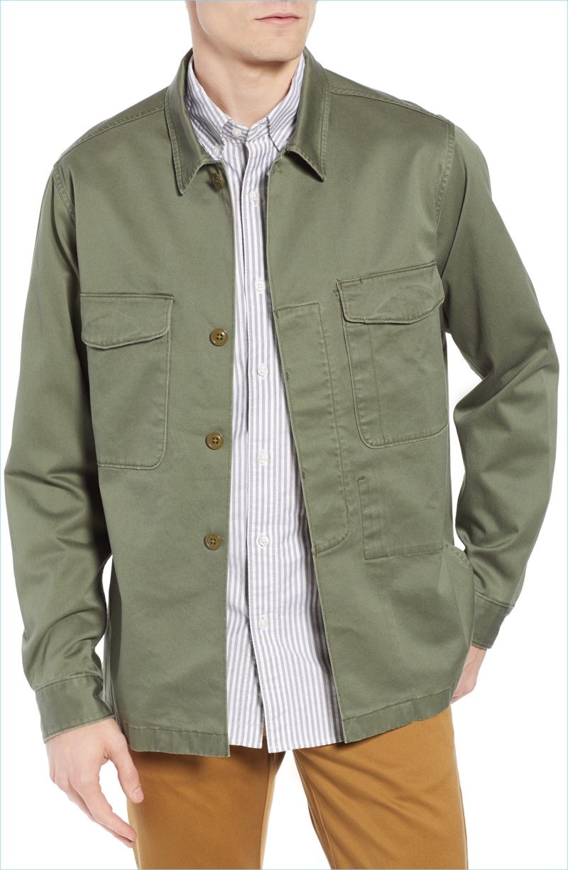 J.Crew Military Shirt Jacket