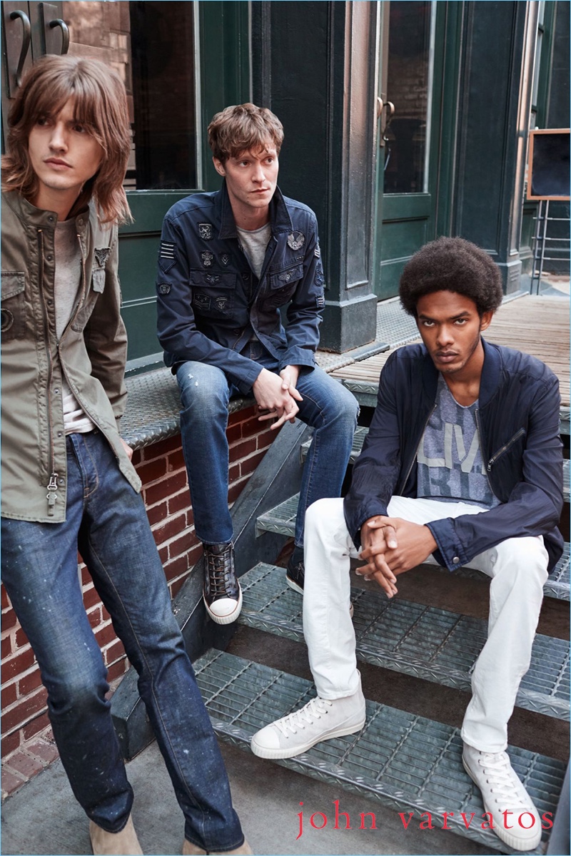 John Varvatos | Pre-Fall 2018 | Campaign | Spencer Draeger