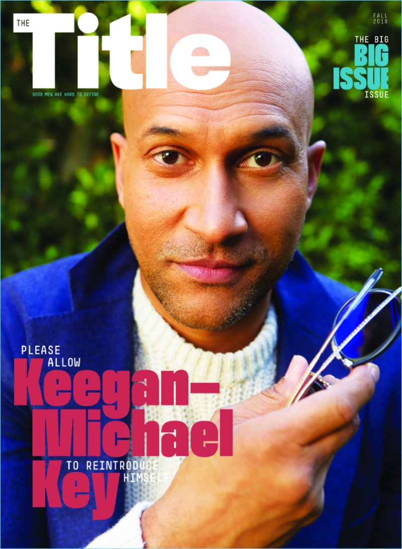 Keegan-Michael Key covers Title magazine.
