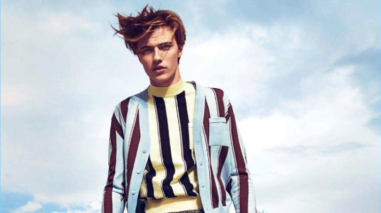 Lucky Blue Smith Visits Palm Springs with GQ Russia
