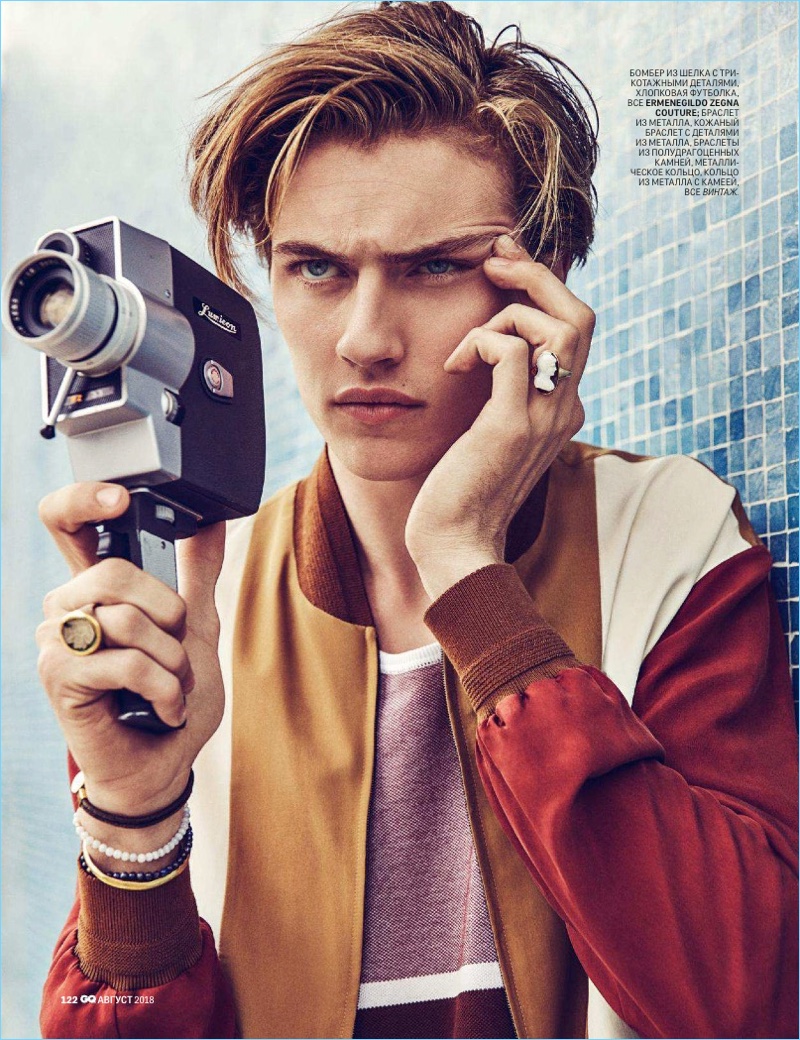 Lucky Blue Smith 2018 Editorial GQ Russia 007
