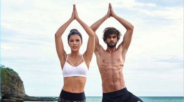 Marlon Teixeira is a Yogi for Track & Field Summer '19 Campaign Mariana Rios and Marlon Teixeira do yoga for Track & Field's summer 2018 campaign.