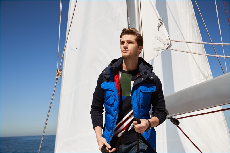 » Edward Wilding & Daniel Pimentel Reunite with Nautica for Fall '18 Campaign Nautica Fall Winter 2018 008