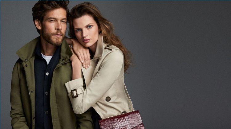 Models Josh Upshaw and Bette Franke star in a style story for Pedro del Hierro.