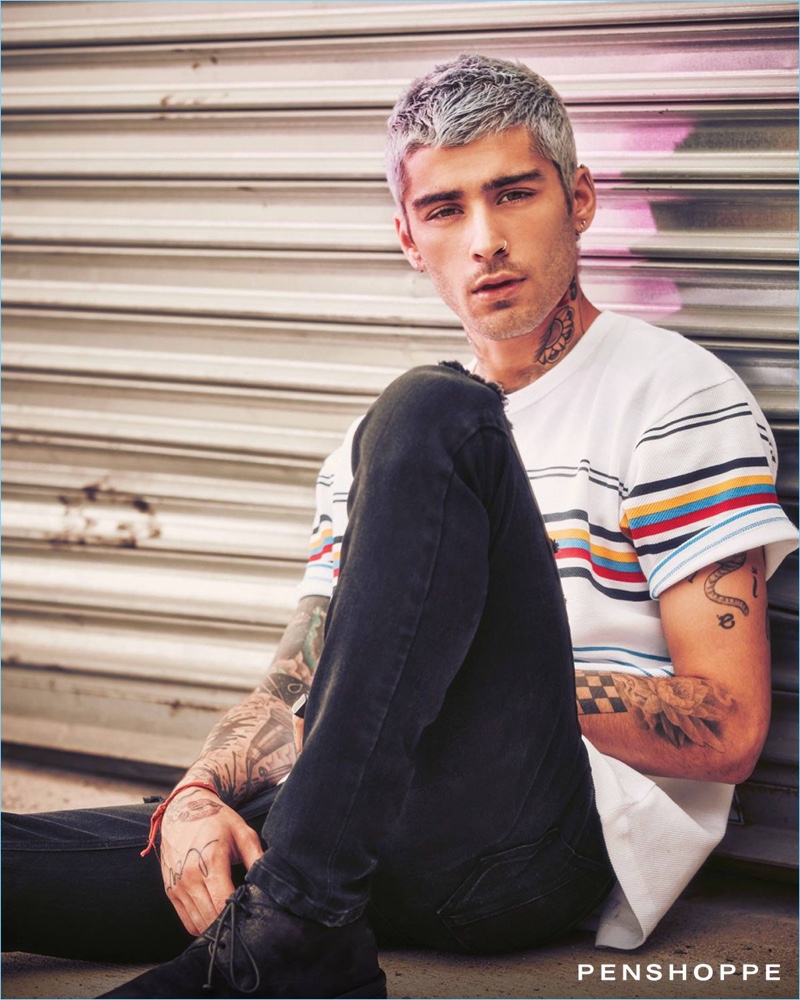 Singer Zayn Malik reunites with Penshoppe for its pre-holiday 2018 campaign.