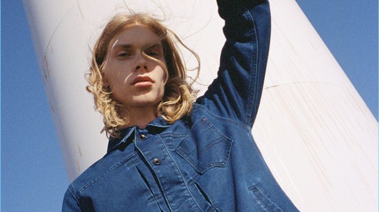 Kit Warrington Models Reserved Fall ’18 Denim Collection