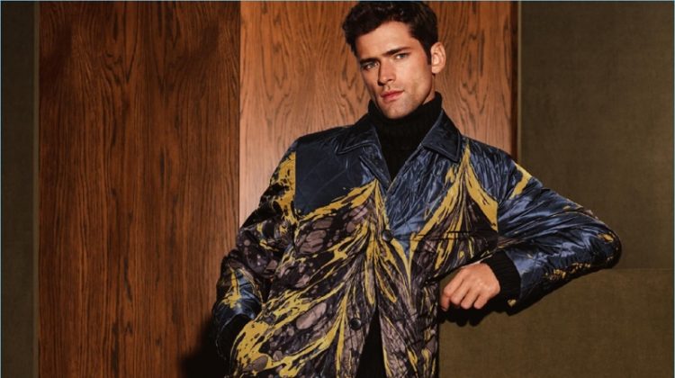 Sean O’Pry Rocks Statement Outerwear for Holt Renfrew