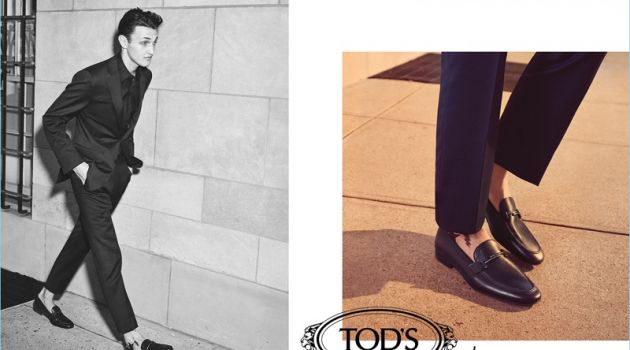 Anwar Hadid & Adrien Sahores Take a Stroll with Tod's for Fall '18 Campaign Anwar Hadid stars in Tod's fall-winter 2018 campaign.